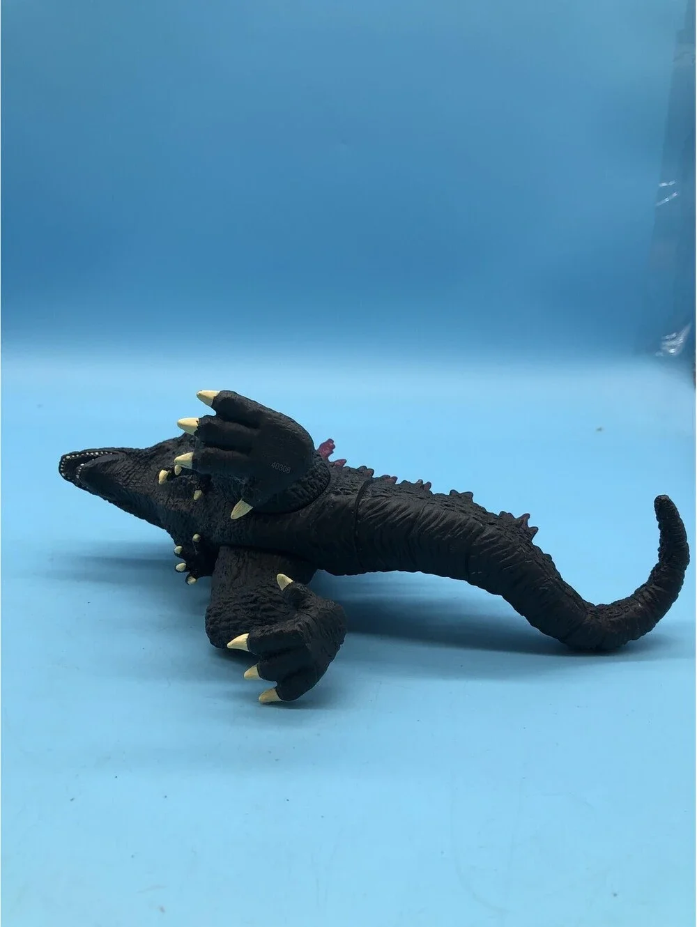 Godzilla 7in Action Figure Toy Black Purple Spikes Movie Monster Unboxed